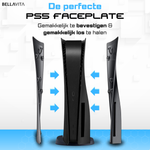 BELLAVITA PS5 Faceplate (oud model) - Disk Versie (zwart)