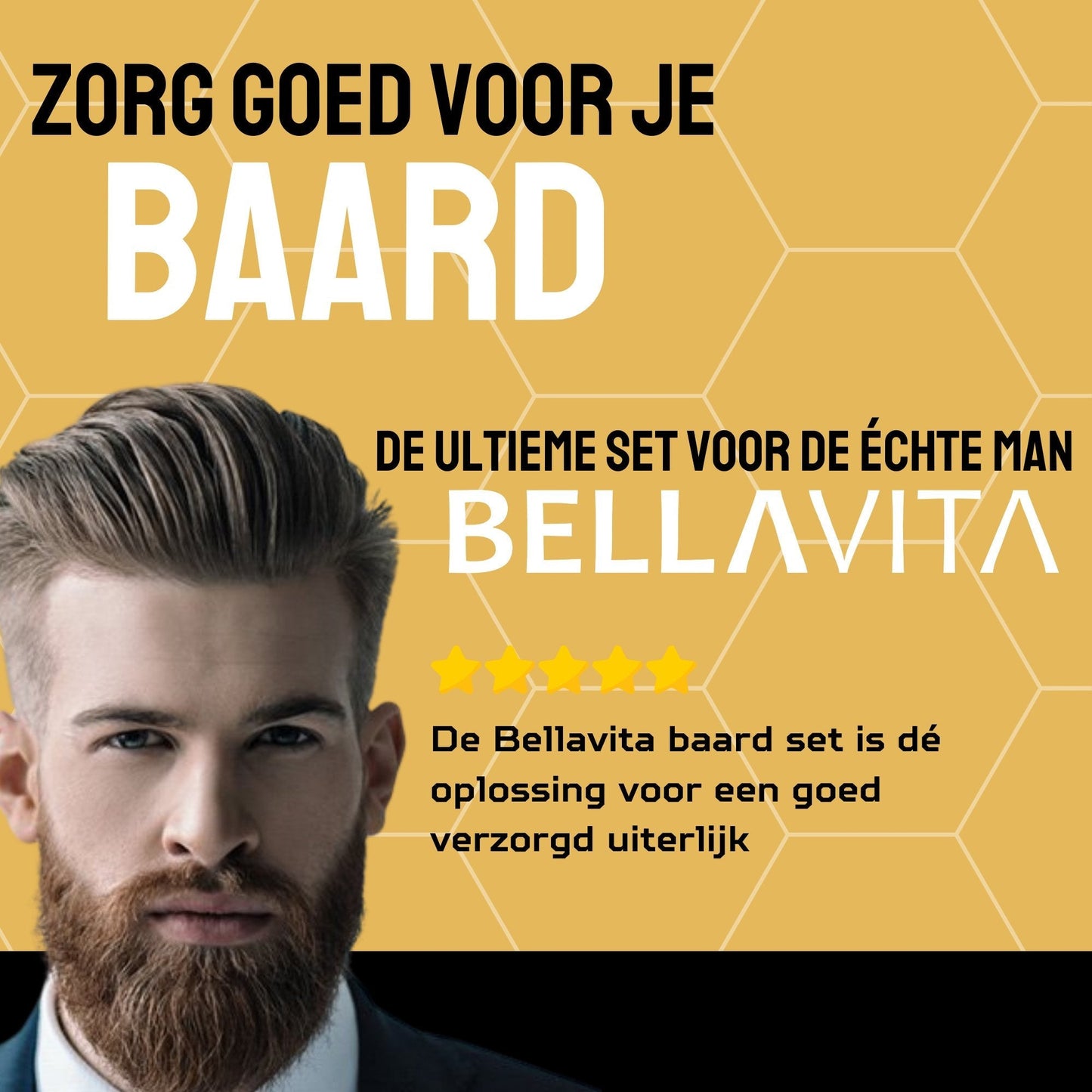 BELLAVITA ® Baardverzorgingset - Bellavita