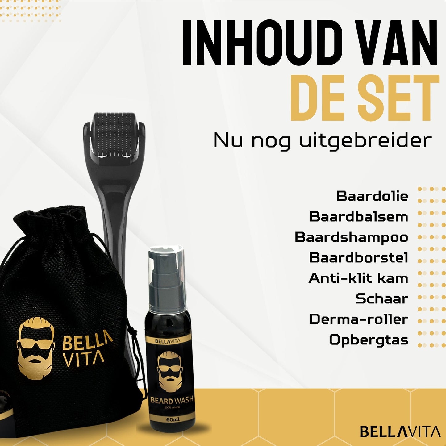 BELLAVITA ® Baardverzorgingset - Bellavita