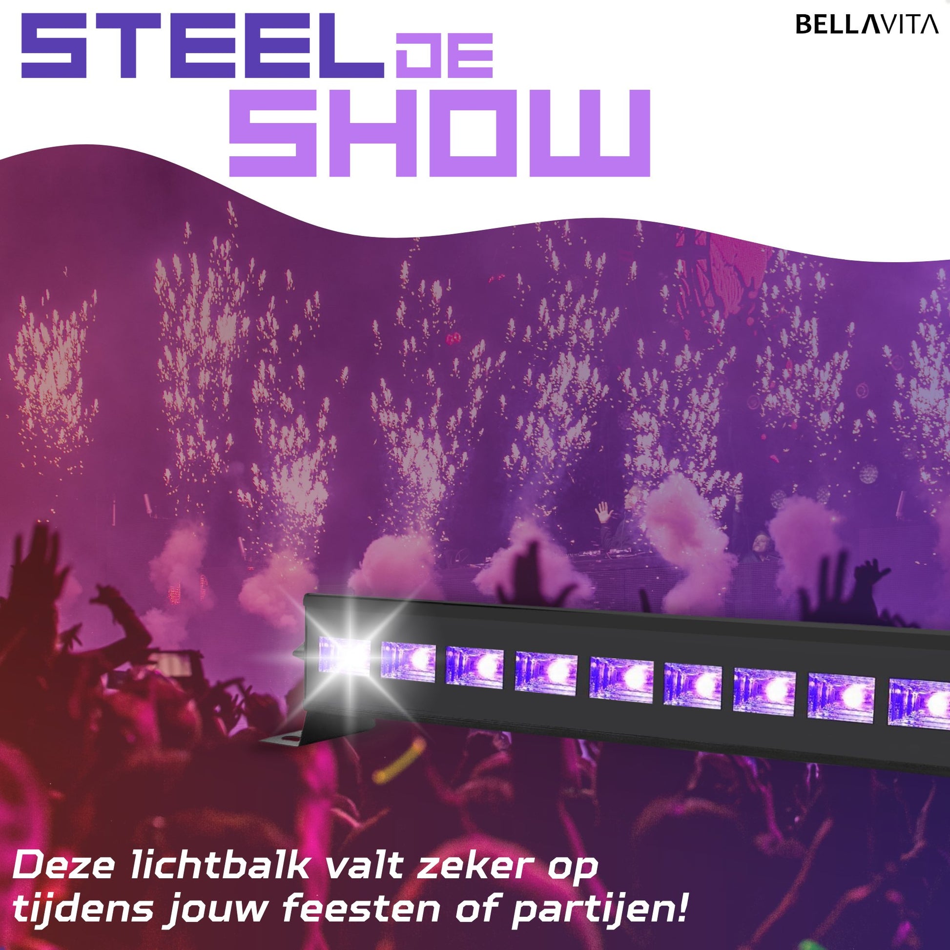 BELLAVITA ® Blacklight - 9 LED - Bellavitastore.nl