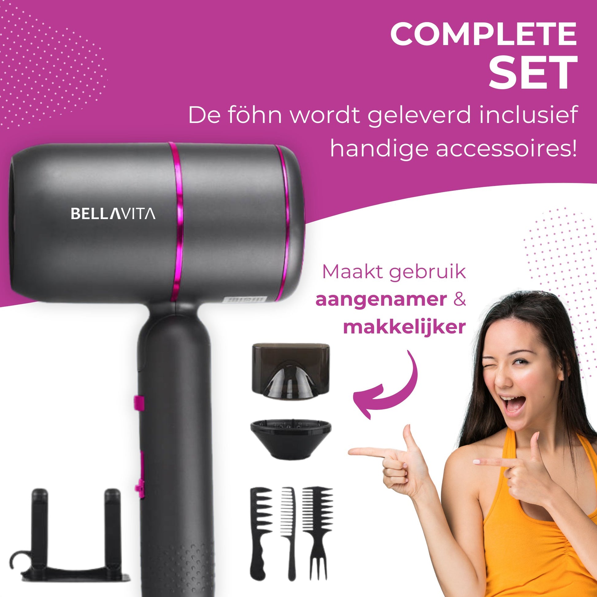 BELLAVITA ® Föhn - Haardroger - Bellavitastore.nl