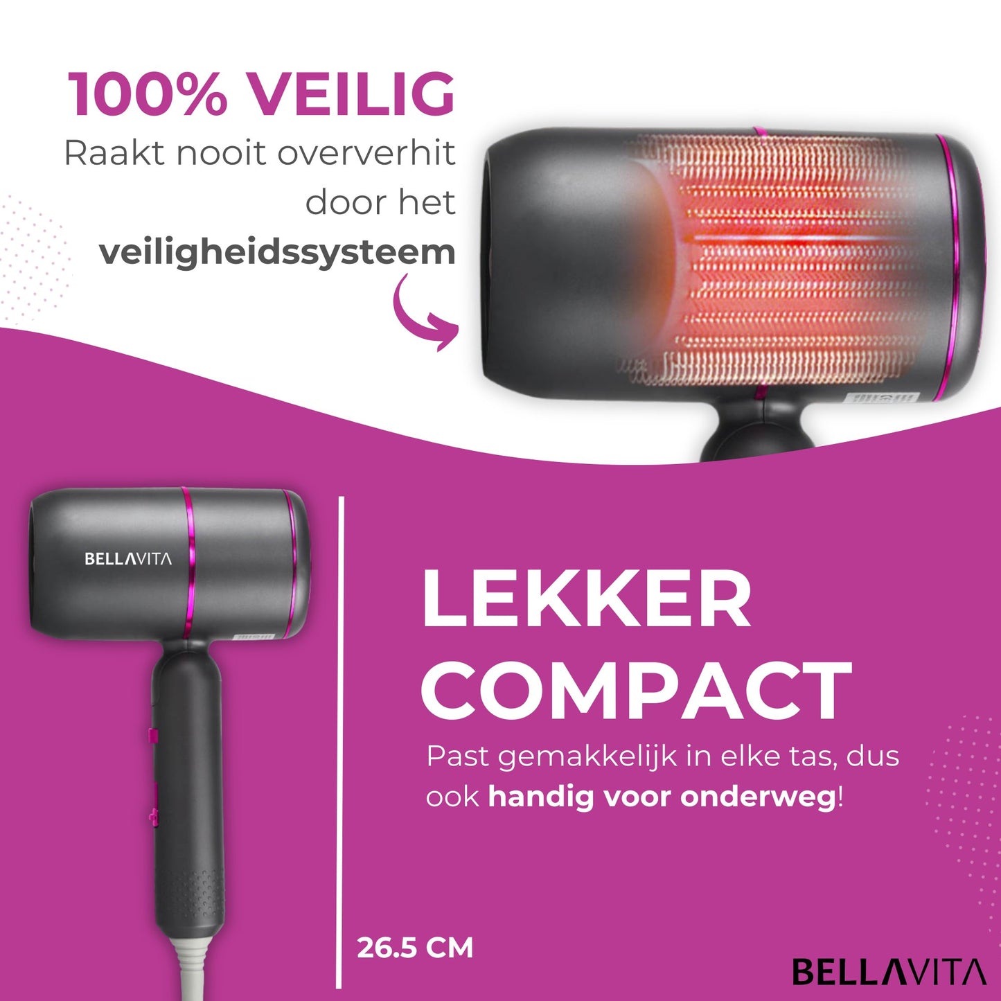 BELLAVITA ® Föhn - Haardroger - Bellavitastore.nl