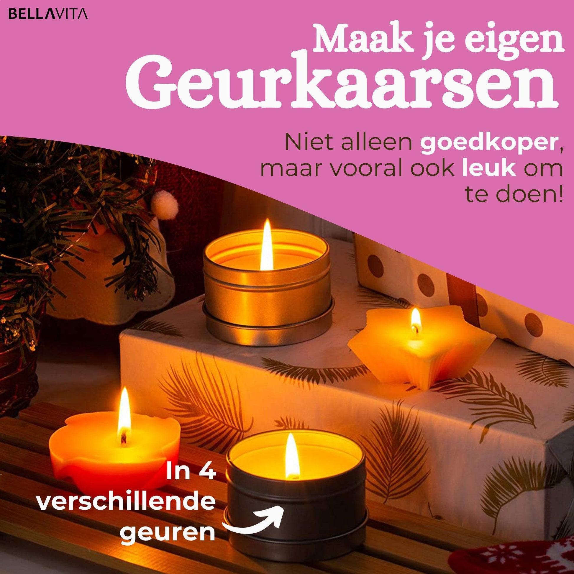 BELLAVITA ® Kaarsen maken - 30 - delig - Bellavita