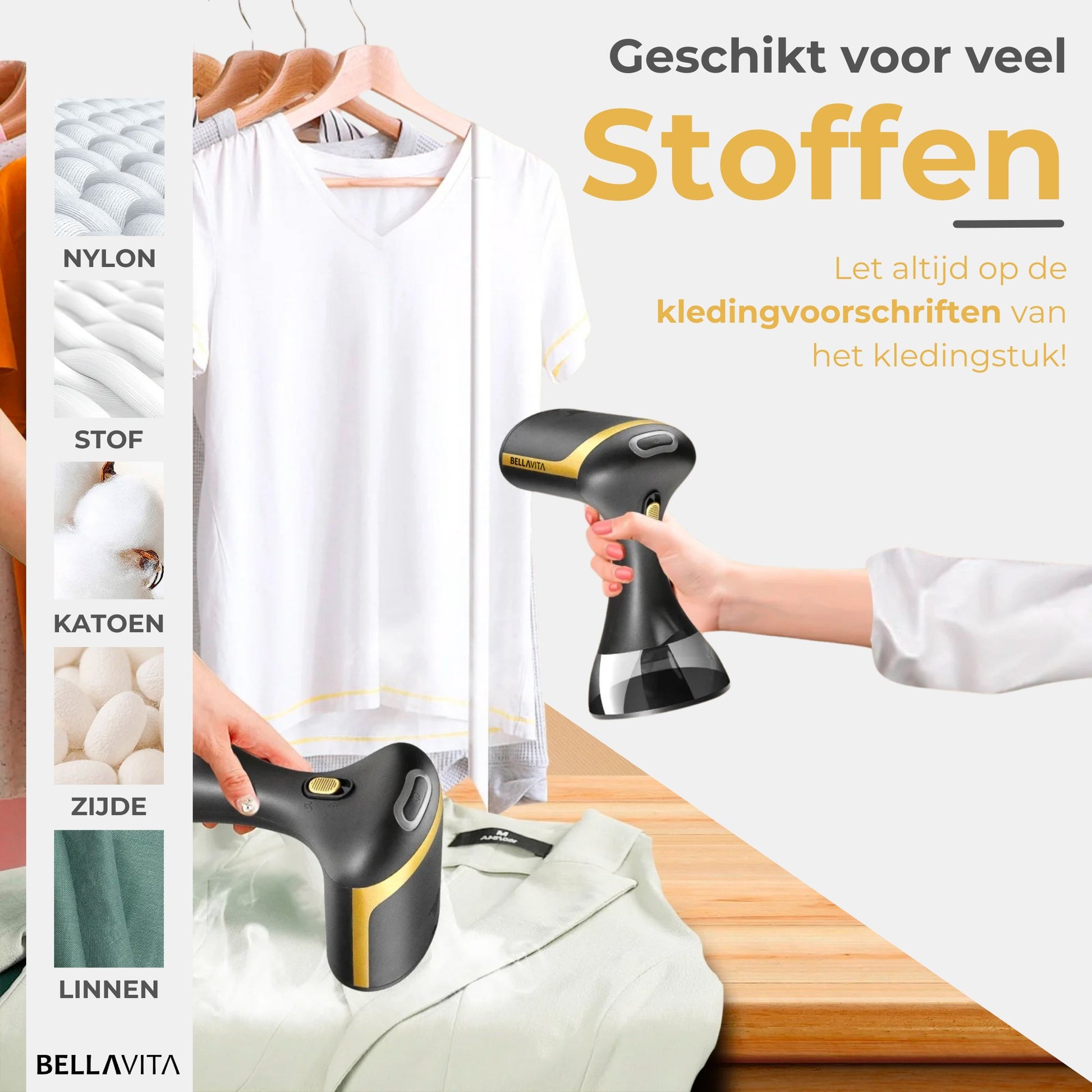 BELLAVITA ® Kledingstomer - Handstomer - Bellavita