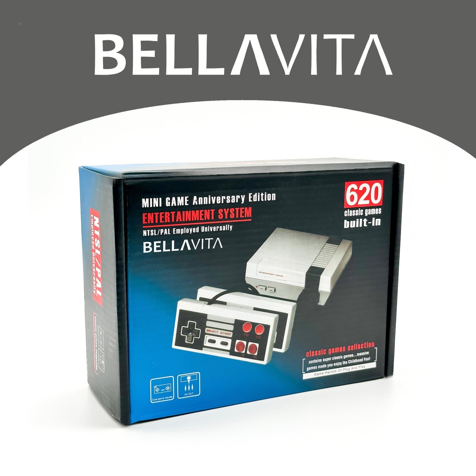 BELLAVITA ® Mini Game Console 620 - in - 1 - Bellavita