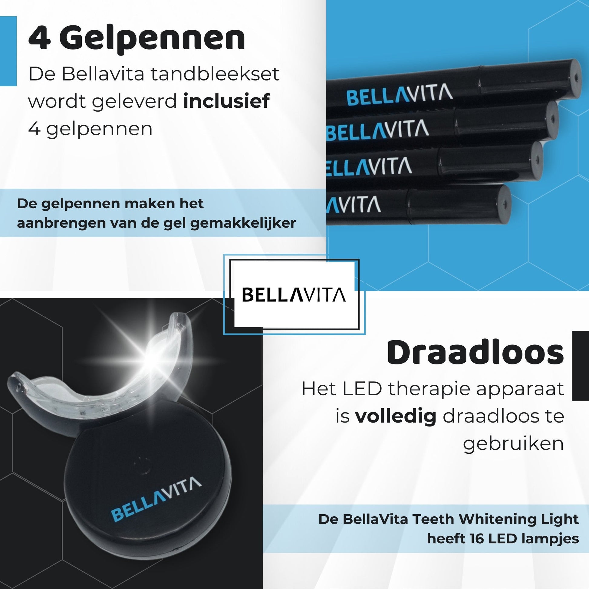 BELLAVITA ® Tandenbleekset - Bellavita